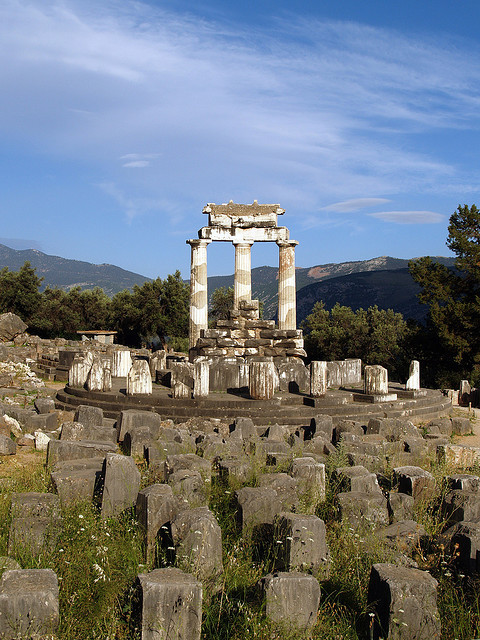 Sanctuary of Athena Pronaia, Delphi, Greece