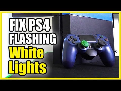 PS4 Controller Flashing White Light Issue — Full Guide Solution | by  Technicalservicesdubai | Medium