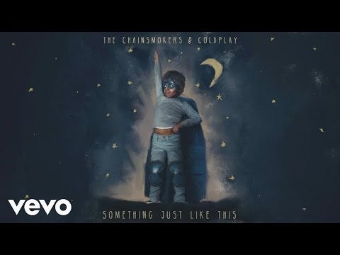 The Chainsmokers & Coldplay - Something Just Like This • SHAZAM! Edition 