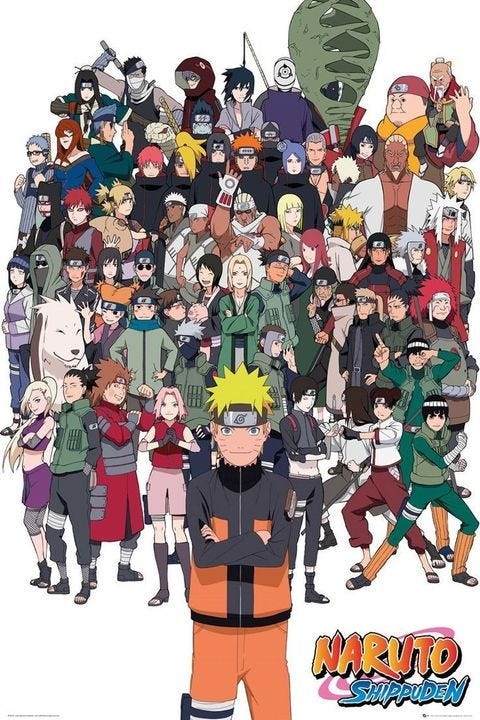 Naruto Clássico: 22 personagens principais e seus poderes