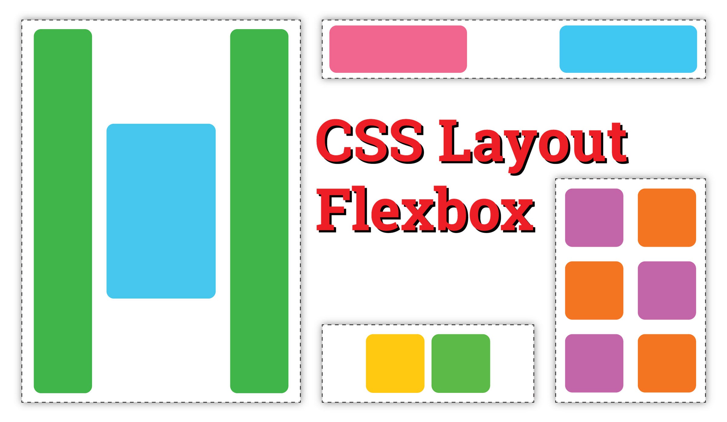 Text Flex Layout Builder 6 col