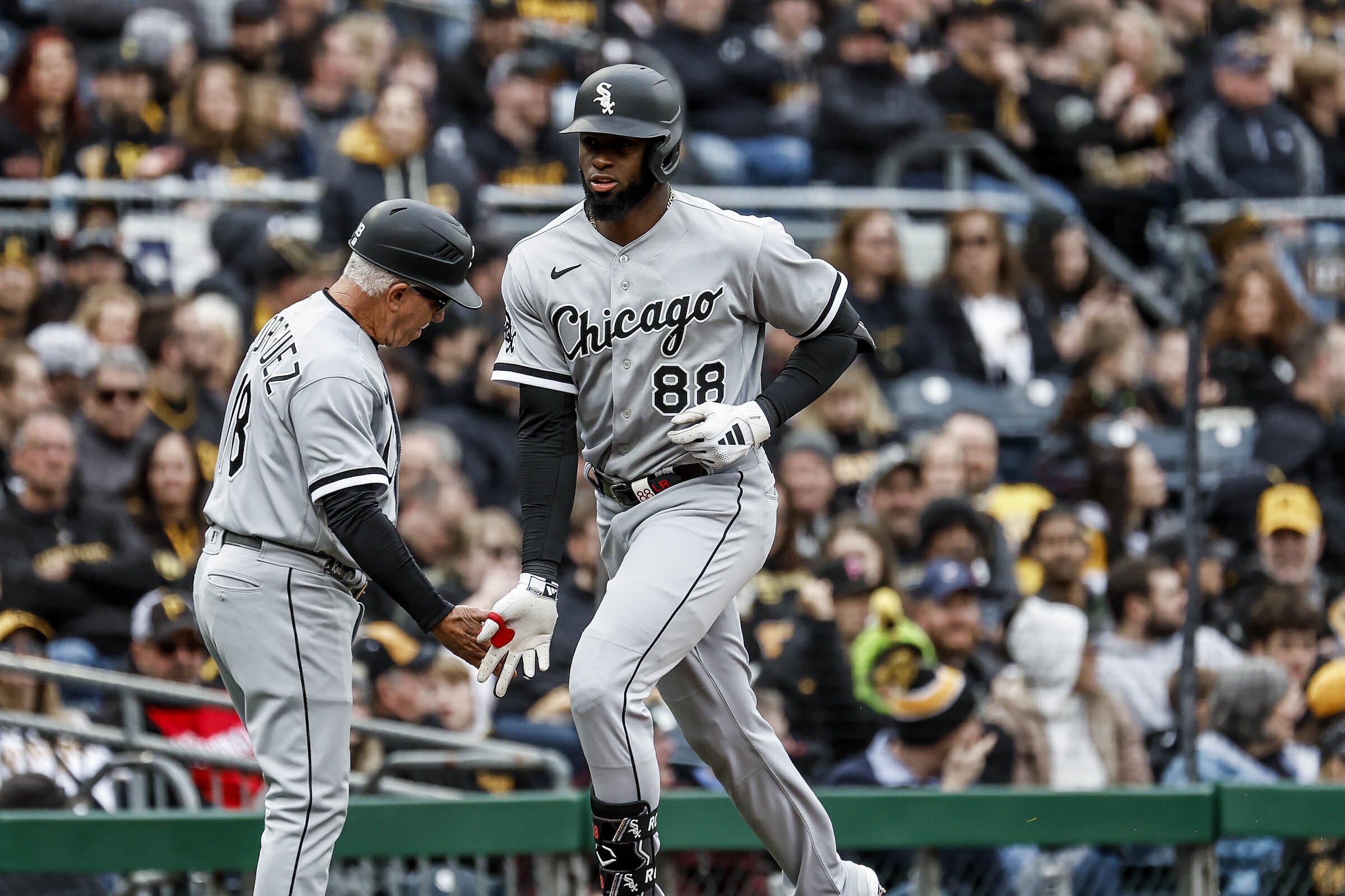 Jake Burger and Luis Robert Jr. Power the Chicago White Sox Over Dodgers