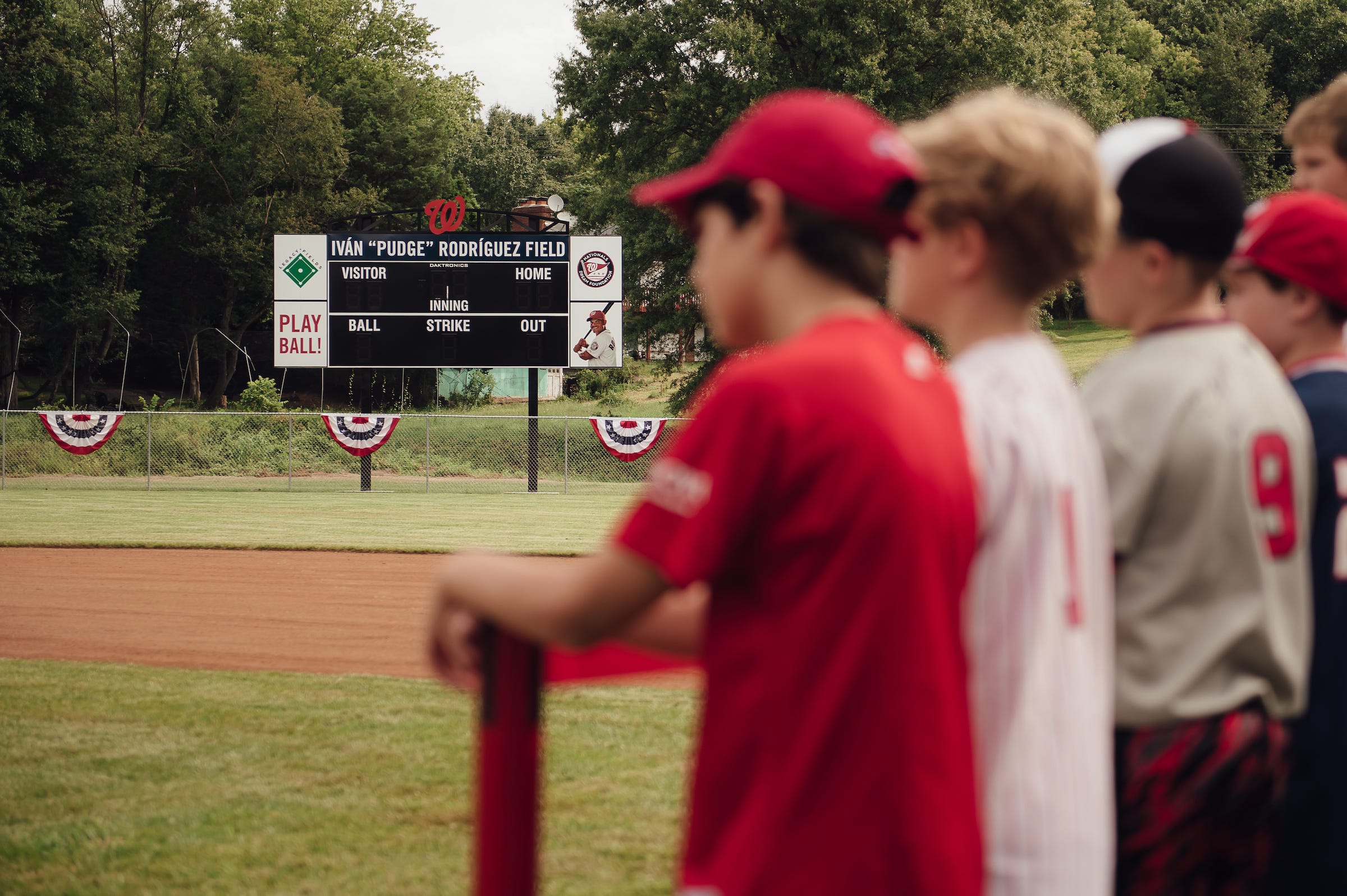 PHOTOS: Play Ball! Iván 'Pudge' Rodríguez and the Nationals Dream