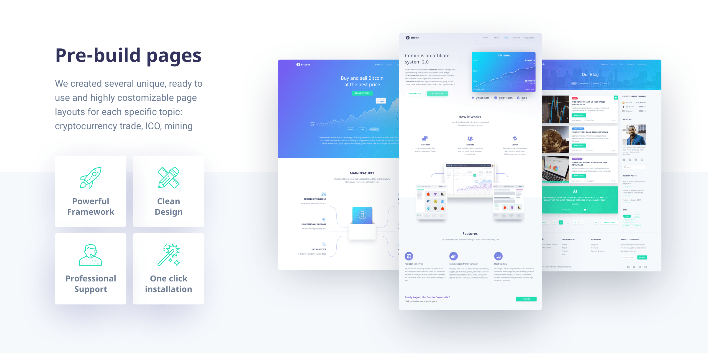 Bitstarter is the first cryptocurrency trade, ICO, mining WordPress theme |  by Oleg | Medium