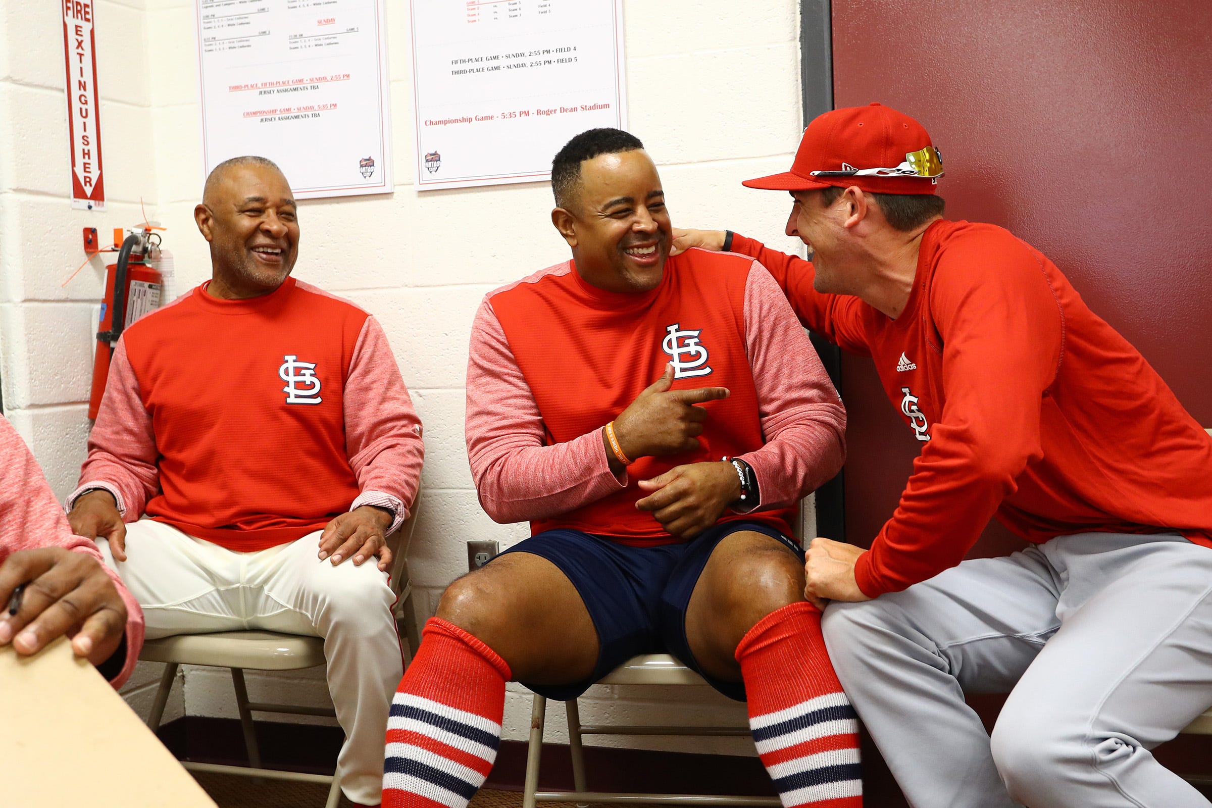 PHOTO BLOG: Fantasy Camp. Fantasy Camp pairs Cardinals fans with