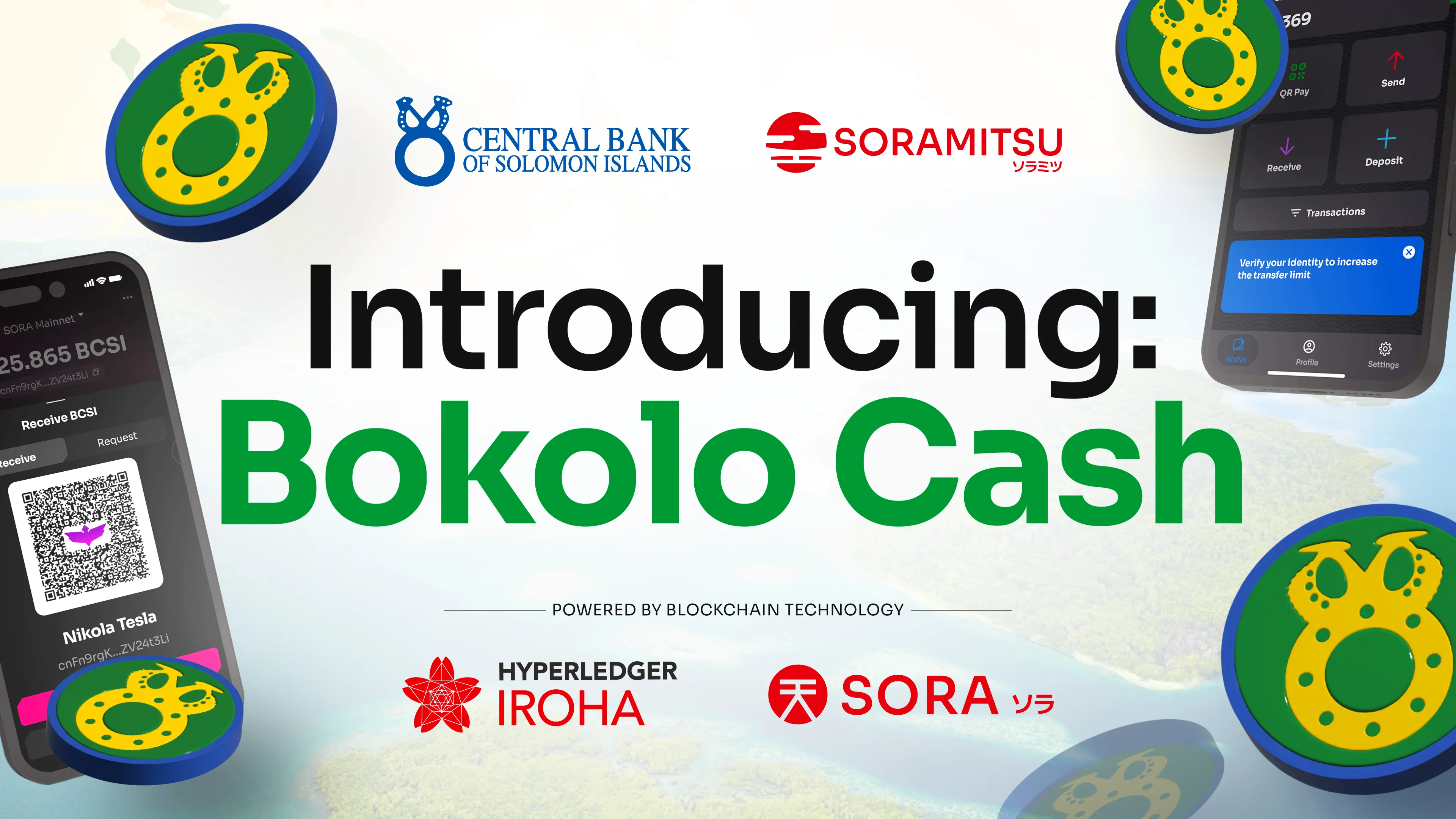 Bokolo Cash CBDC for Solomon Islands logo