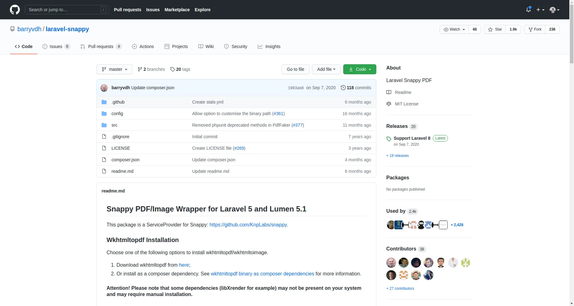 Laravel Snappy — Khmer Unicode Support