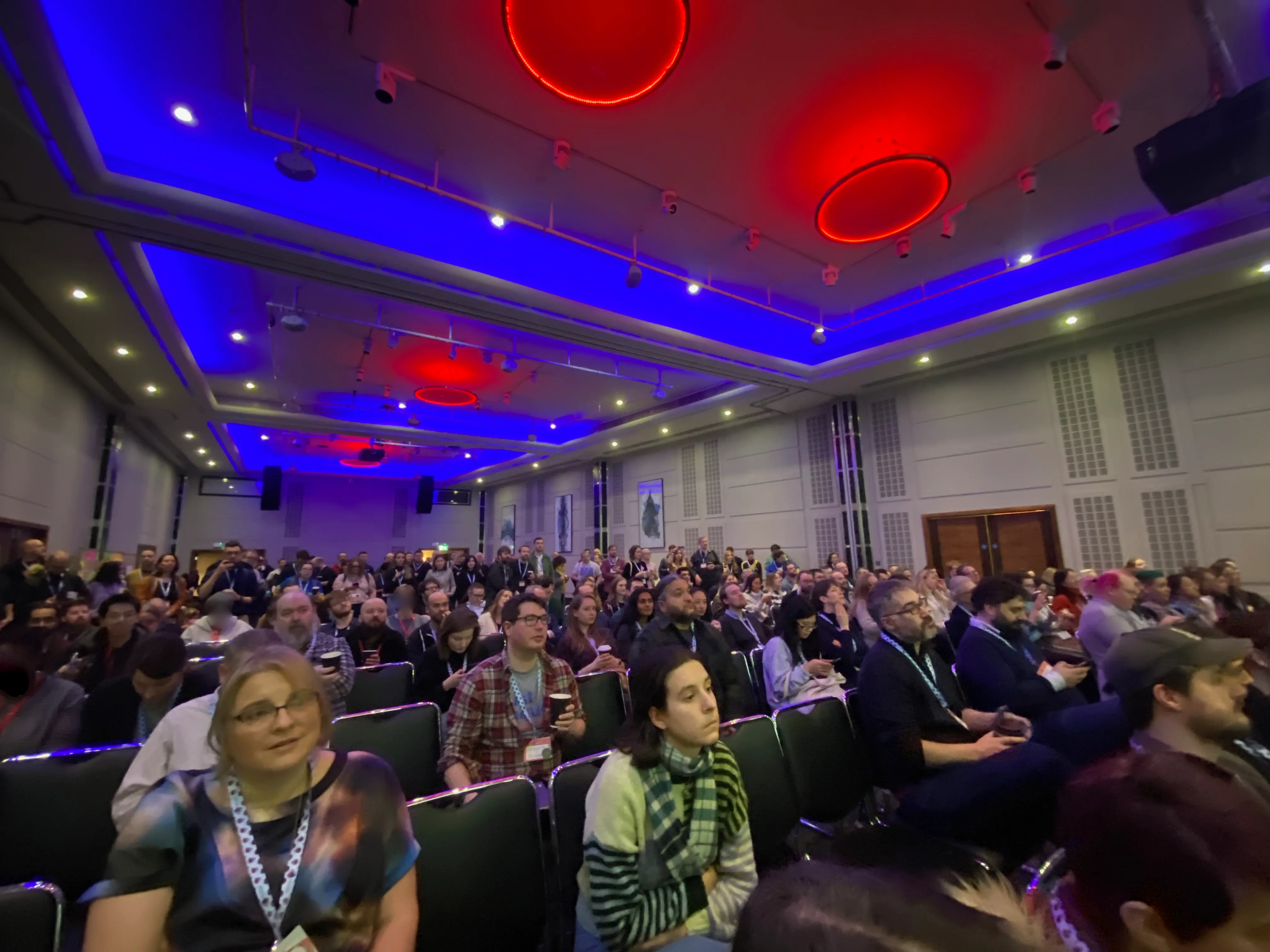 Audience shot of the event