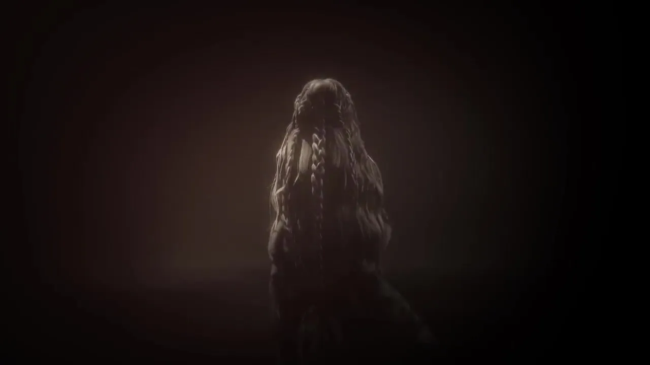 A dull, maleficent forest, cursed by the pale moonlight, with my character carefully stepping through the twisted roots of trees long forgotten.