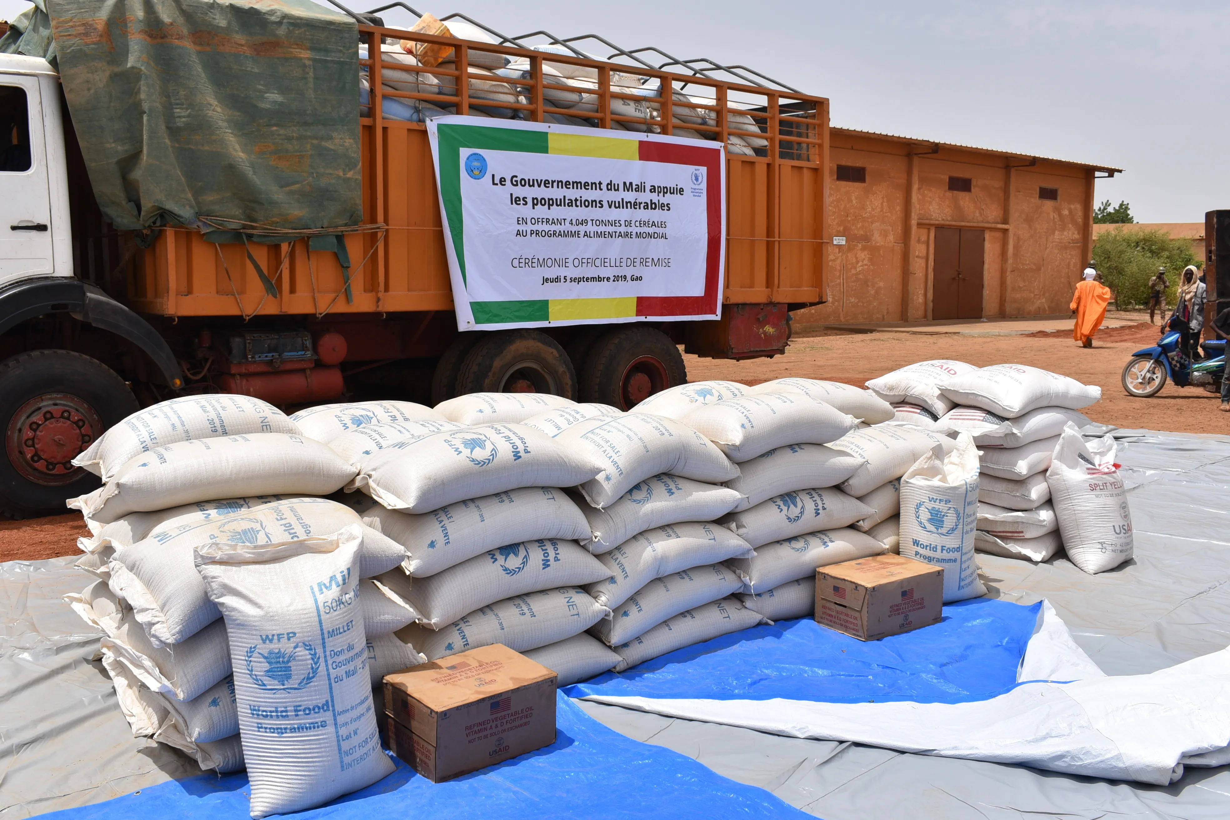 Sahel : Un financement considérable de l'Union européenne (UE) en faveur du Programme alimentaire mondial (PAM) pour les victimes de la faim