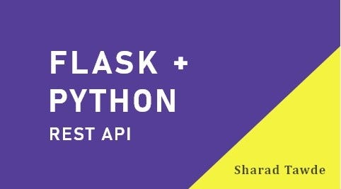 REST API with Python and Flask. You are mobile or web developer. You ...