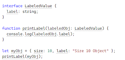 typescript docs 번역본 #2 (interfaces) | by 노정우 | 도깨비 이야기 | Medium