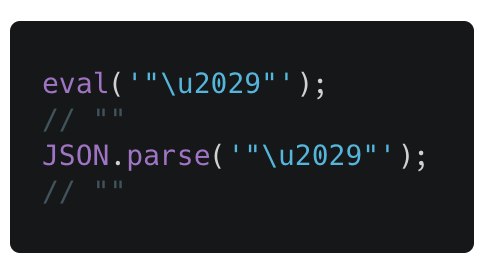 Subsume JSON (a.k.a. JSON ⊂ ECMAScript)
