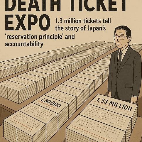 🇯🇵The Ticket That Couldn’t Enter: Osaka Expo’s Unused Admission Crisis