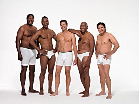 This new underwear brand is celebrating men of all shapes and