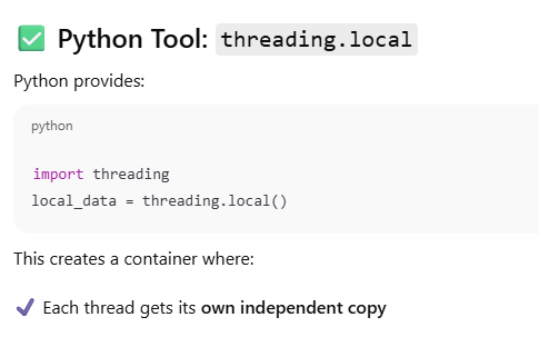 Advanced Python 21 — Thread-local storage | by Abhishek Jain | Feb ...