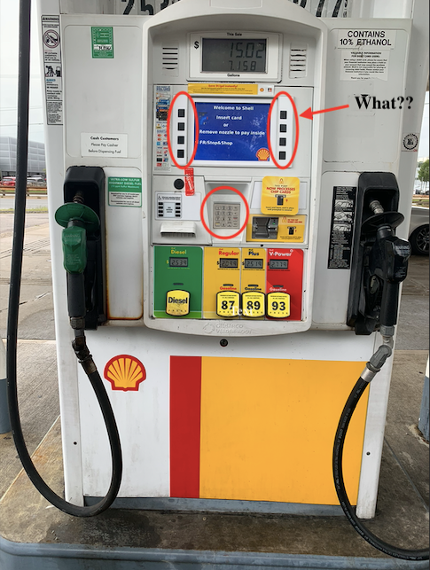 Gas Station — Fuel Dispenser: UX Case Study | by Mansi Shah | UX Planet