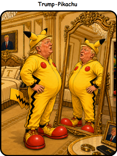 Trump Manga series — Be a Capitalist Hoarder and collect all cards!