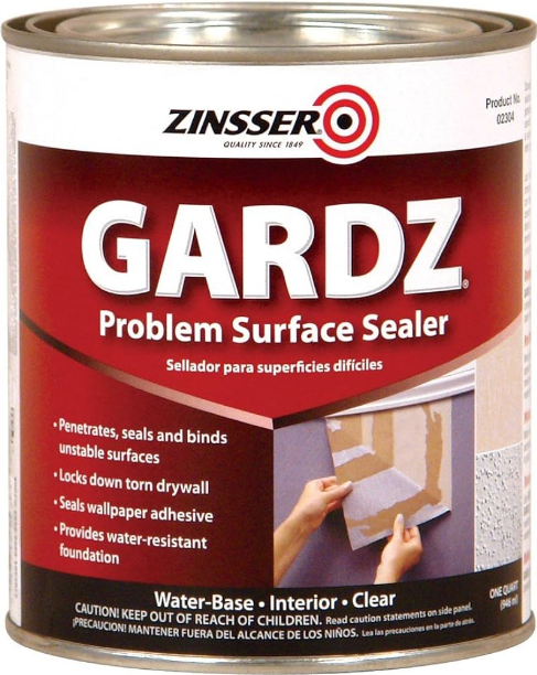 Zinsser Gardz Problem Surface Sealer GDZ-01 Guide