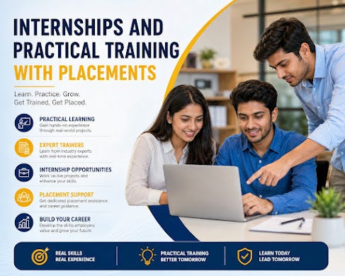Evision Technoserve — Internships and Practical Training with Placements