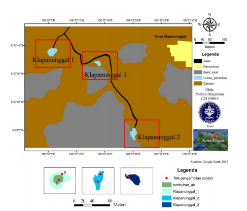 penjelasan ilmiah mengenai air sinkhole View of Characteristic and Water Quality Status in Karst Sinkhole Cileungsi, Bogor, West Java