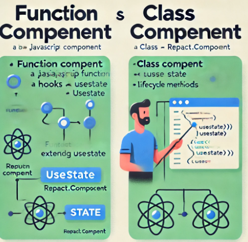 Function and Class Components in React | by PΛWΛN | Nov, 2024 | Medium
