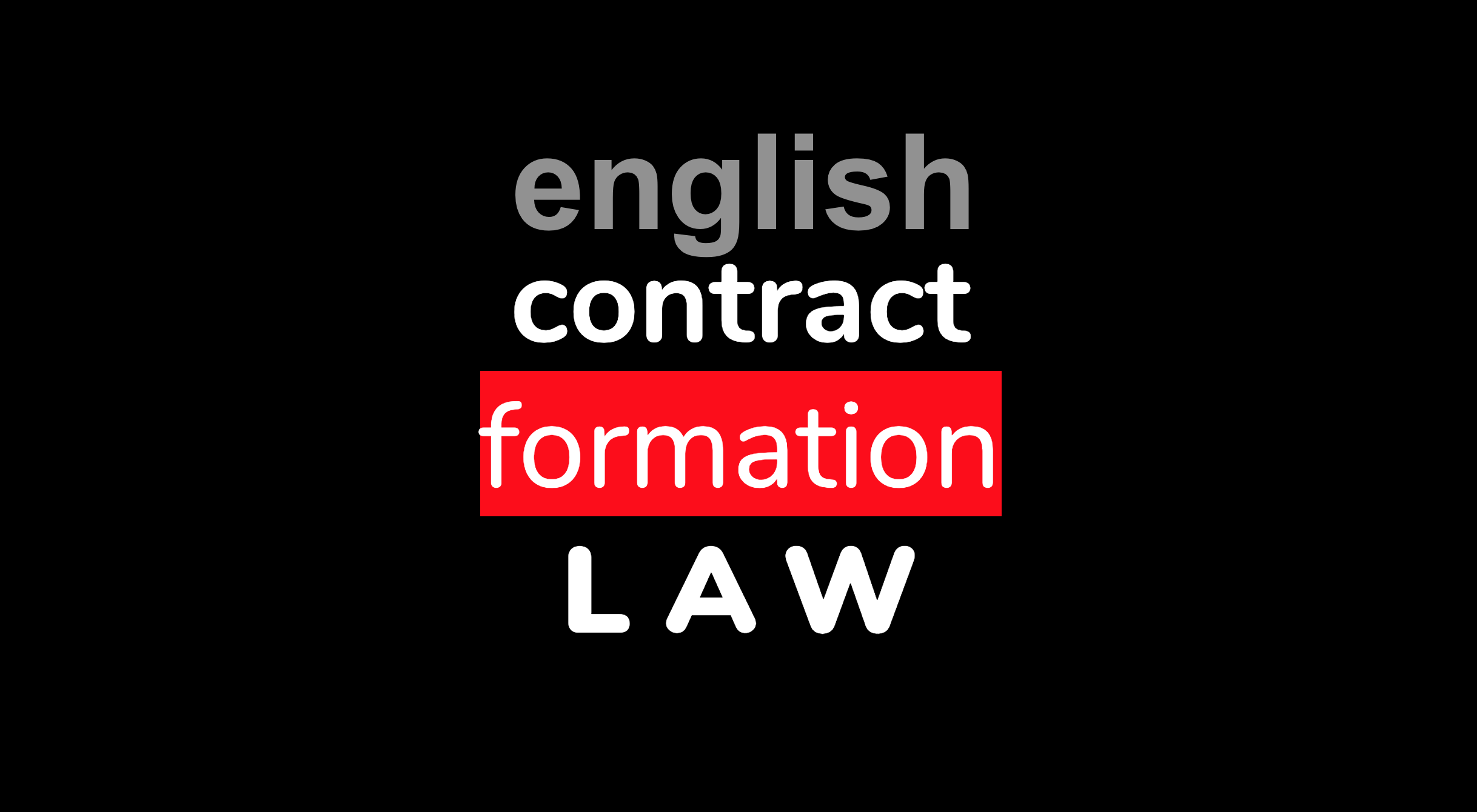 How to Form a Contract Under English Law? | by CleanApp | Crypto Law Review  | Medium