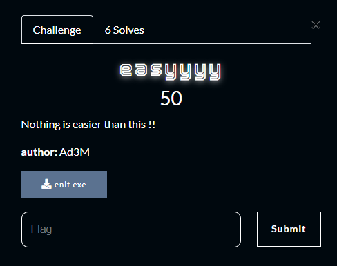 [+] “easyyyyyyy” ctf rev task — writeup