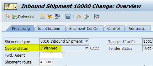 SET SHIPMENT OVERALL STATUS (VTTK-STTRG) | by Anakin Skywalker | Medium