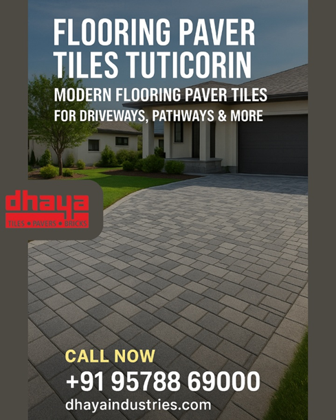 Flooring Paver Tiles Tuticorin — Modern Flooring Paver Tiles for Driveways, Pathways & More.
