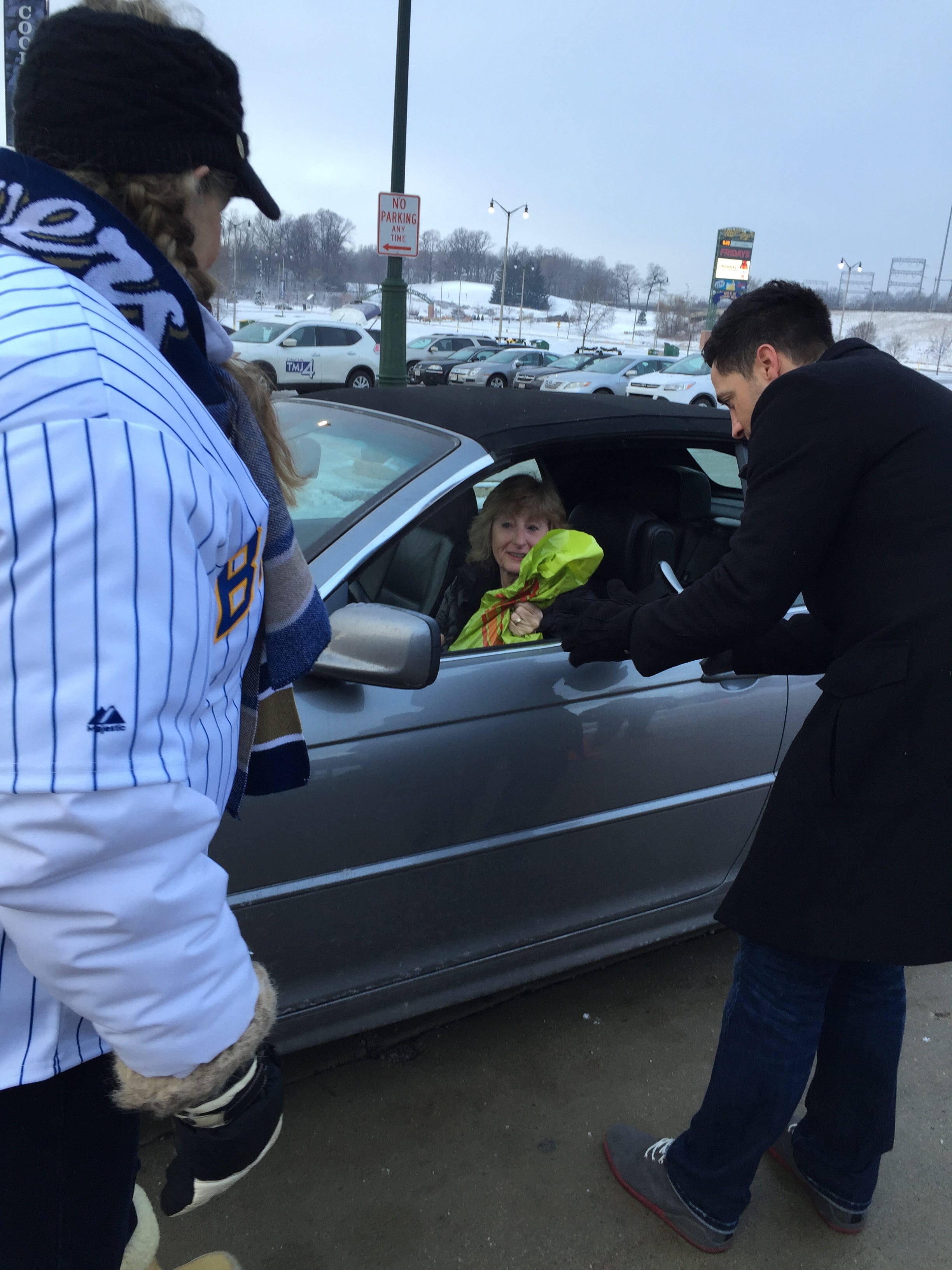 Thanksgiving Drive Thru Food Drive at Miller Park