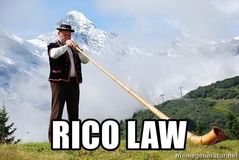 A RICO Primer. With the news that Jack Smith has sent… | by Keith | Jul,  2023 | Medium