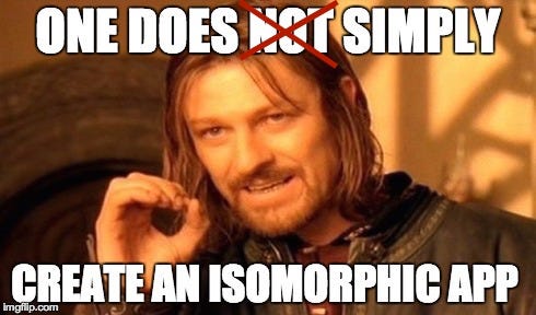 Isomorphic apps = normal React+FRP apps | by Matti Lankinen | Medium