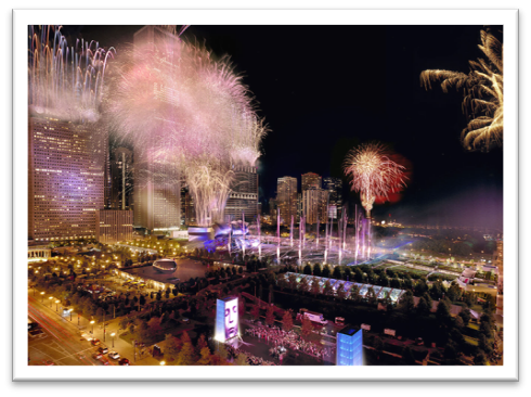 Resim 4.8.1: Millennium Park Kaynak:Millennium Park Foundation.(2023)History of the Park and the Foundation. https://millenniumparkfoundation.org/the-foundation/