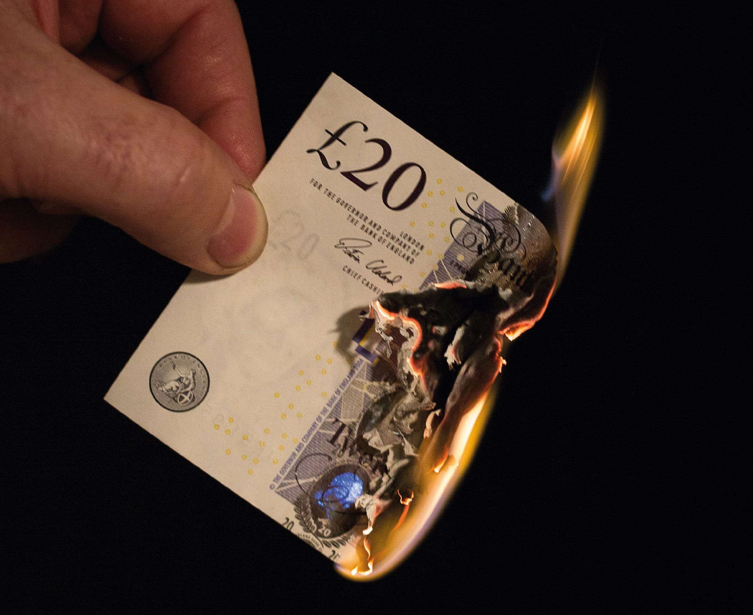 What Happens When I Burn Money?. If you think you have the