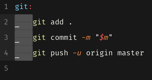 Commit and push changes to Git repository