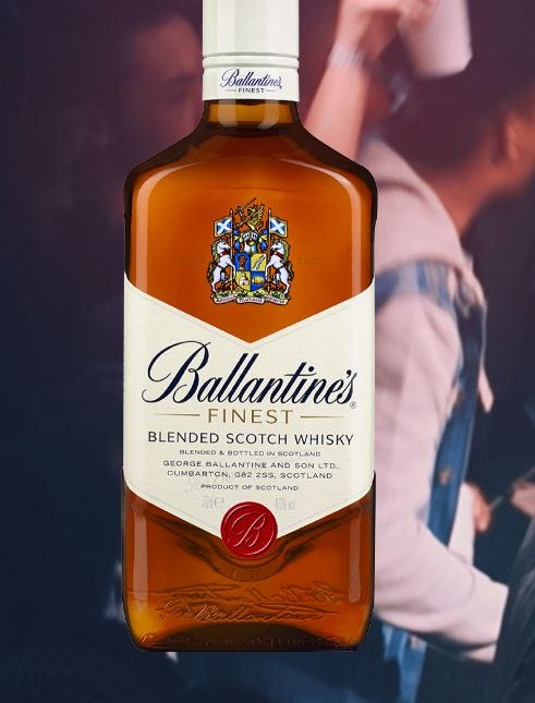 Ballantine's Whisky, the Masterful Blend, by GEORGE BALLANTINE
