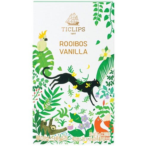 My First Time Trying Ticlips Tea (Rooibos & Vanilla)