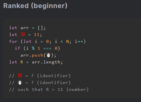 Road to Genius: beginner #7. Each day I solve several challenges and ...