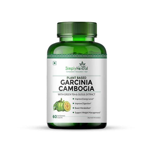 Garcinia Cambogia and Green Tea Supplement for Slim Body