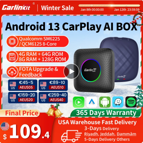Unleashing the Future: CarlinKit CarPlay AI Box Android 13.0 — A