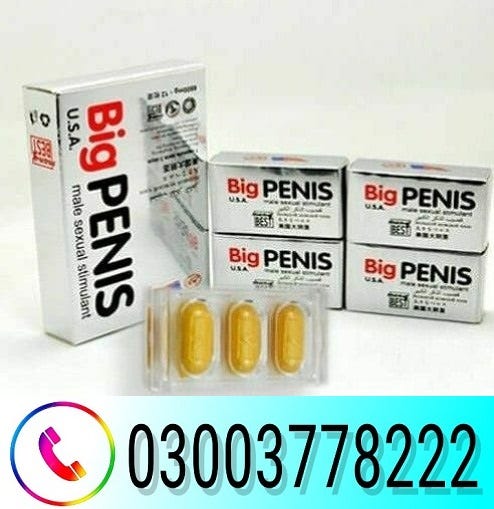 Big Penis USA Tablets Price in Pakistan \ 03003778222 | by Pakteleshop ...