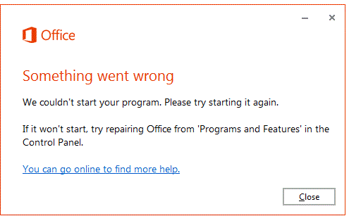 Office 2019 Install Error: Something Went Wrong | By Kris Van | Medium