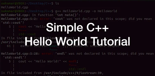 Writing my first program in C++: a step-by-step guide | by BloggerWomen ...