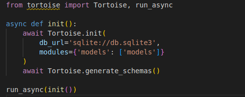 init_db.py file to fulfill relational database needs