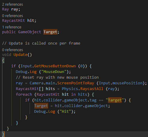 Unity Two Method of Interacting Objects with Mouse - Fanzhong Zeng - Medium