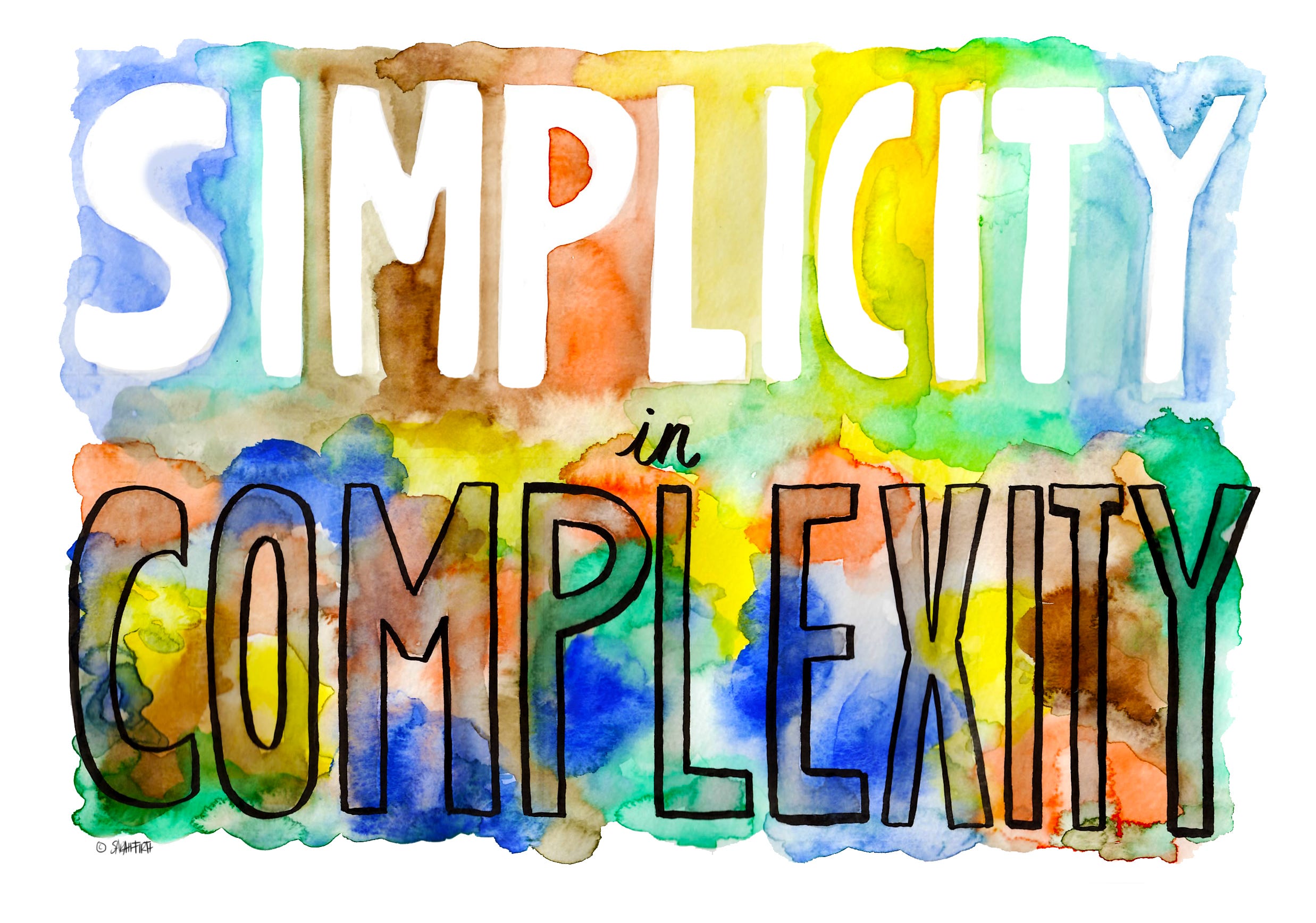 Blow Up Complexity, Insist on Simplicity