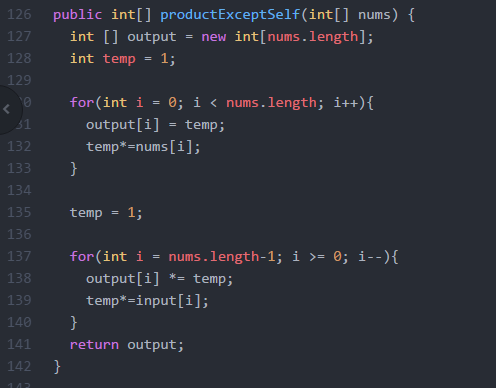 Product of Array Except Self. LeetCode Difficulty: Medium | by GCB | Medium