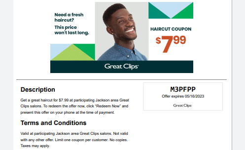 $7.99 Haircut Great Clips Coupon For 2024 | by Arun Kumar | Medium