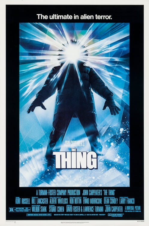 Favorite Film #70, 1982: The Thing. Directed By John Carpenter